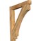 Ekena Millwork Imperial Arts & Crafts Rough Sawn Outlooker, Western Red Cedar, 6"W x 36"D x 40"H OUT06X36X40IMP03RWR - alternate 1